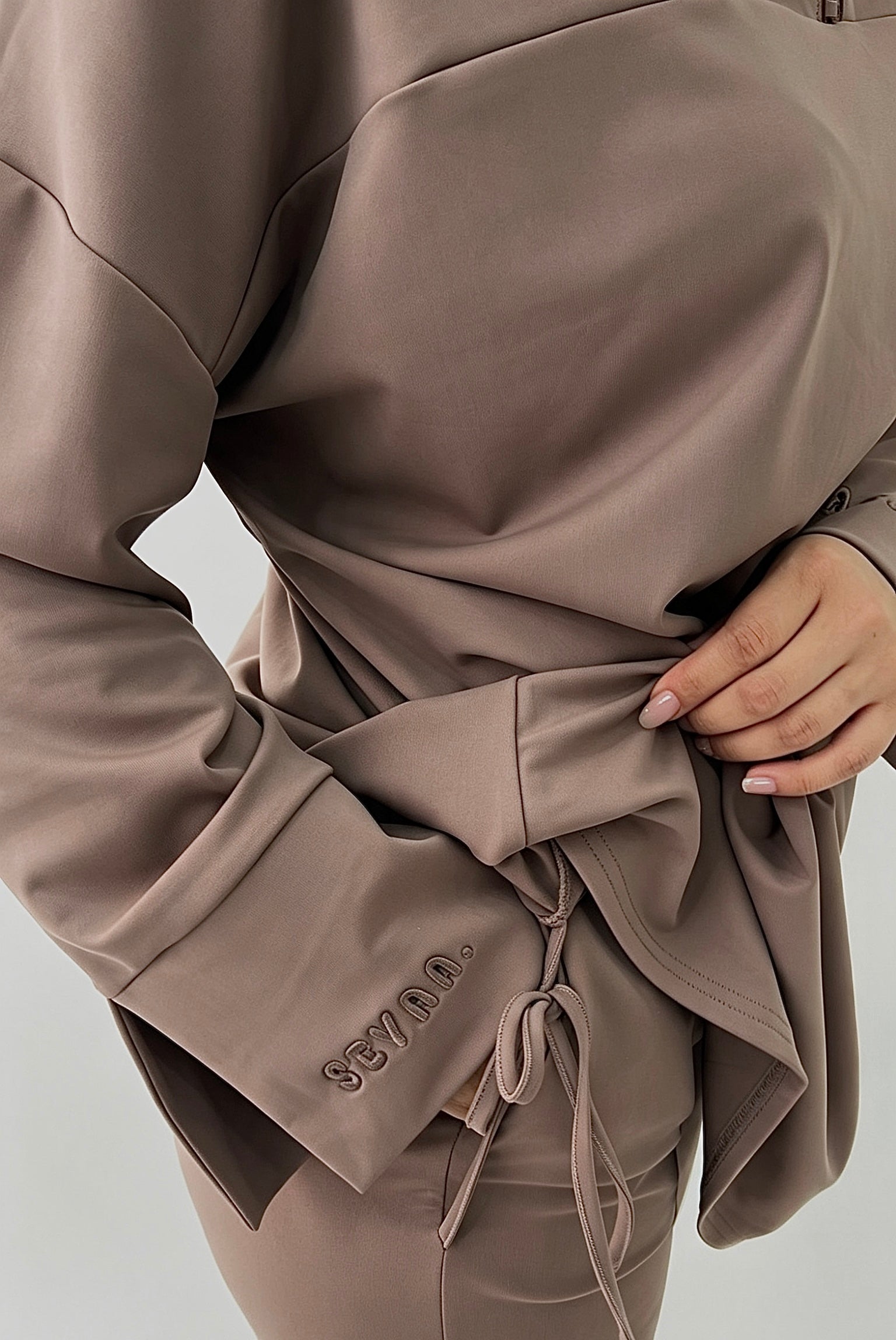 Zip Burkini Set Coconut