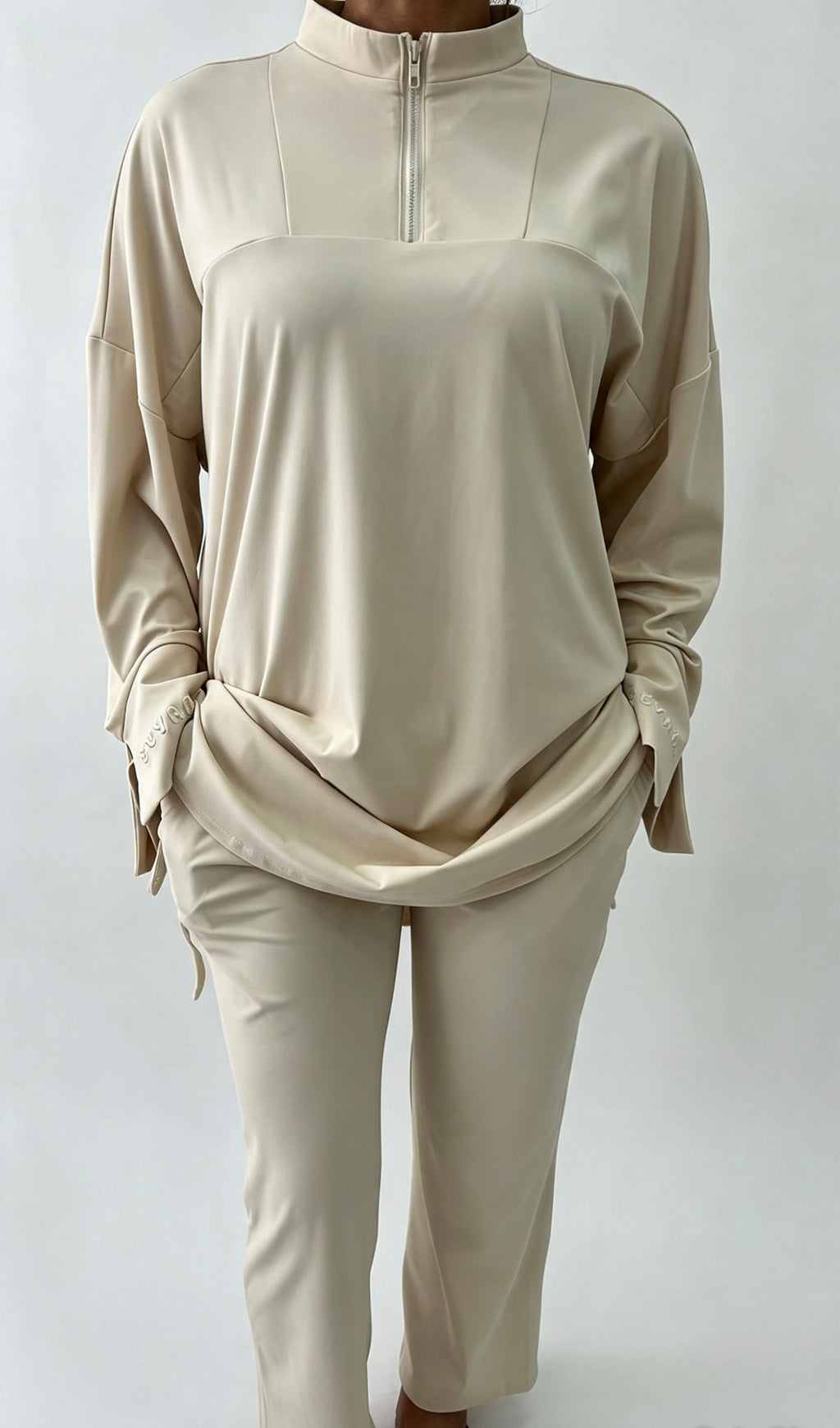 Zip Burkini Set Vanilla